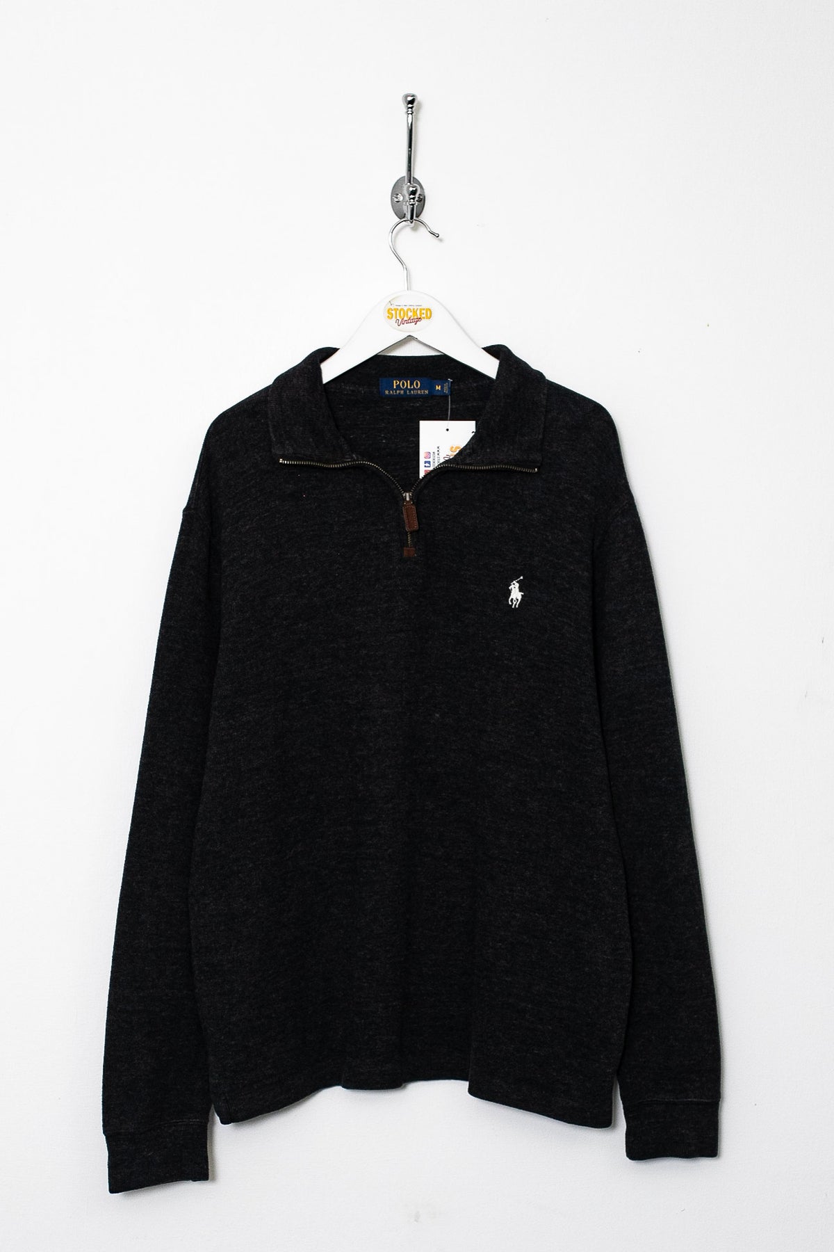 Ralph Lauren 1/4 Zip Sweatshirt (M)