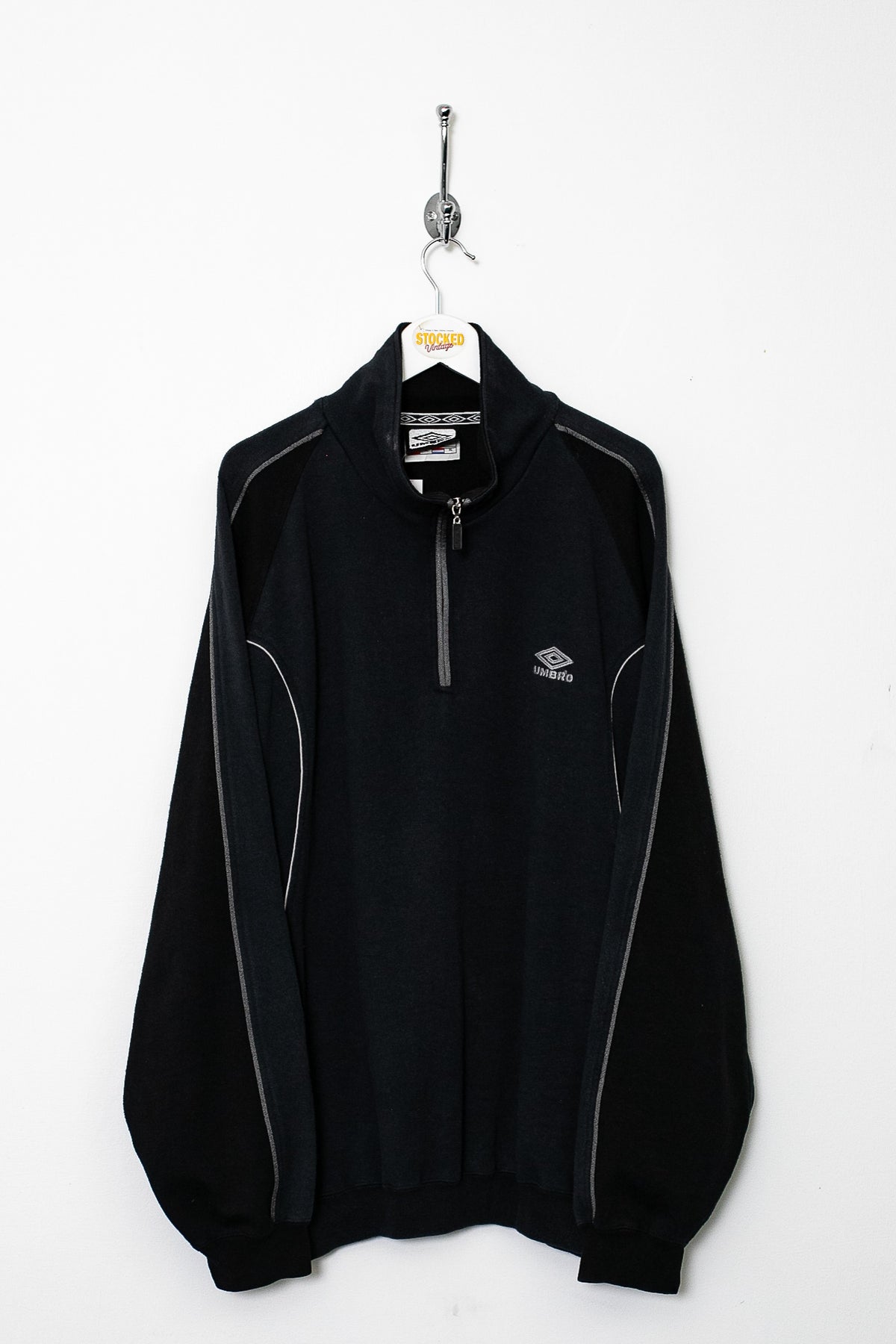 00s Umbro 1/4 Zip Sweatshirt (XL)