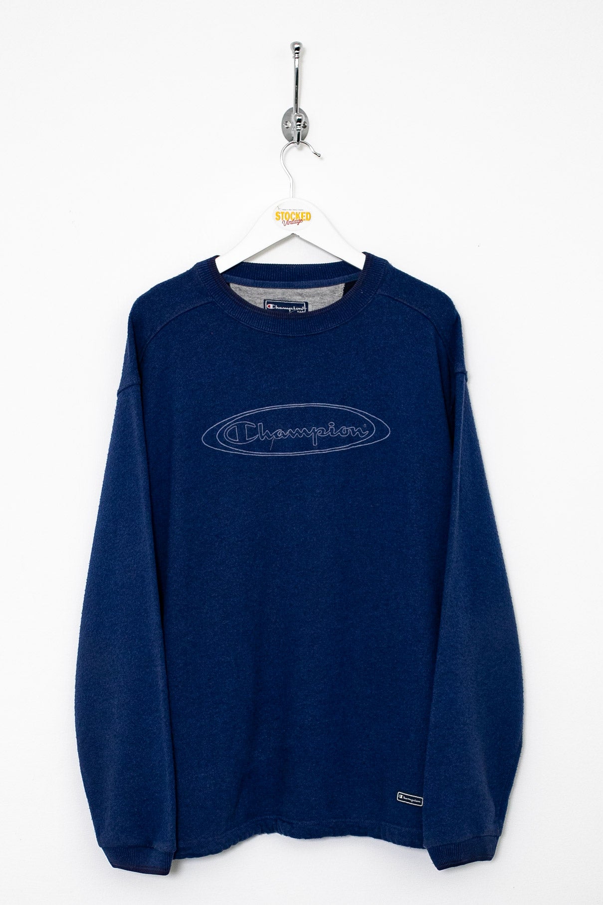 Blue best sale champion sweatshirt