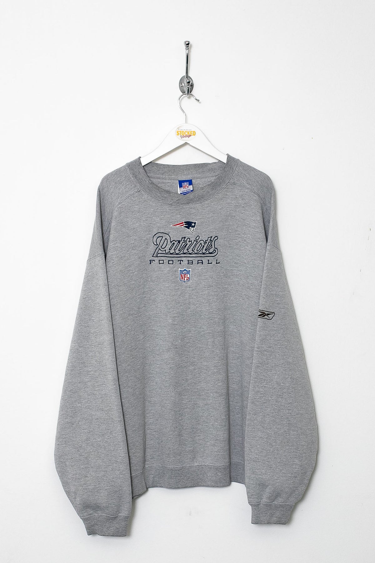 00s Reebok NFL New England Patriots Sweatshirt (XL)