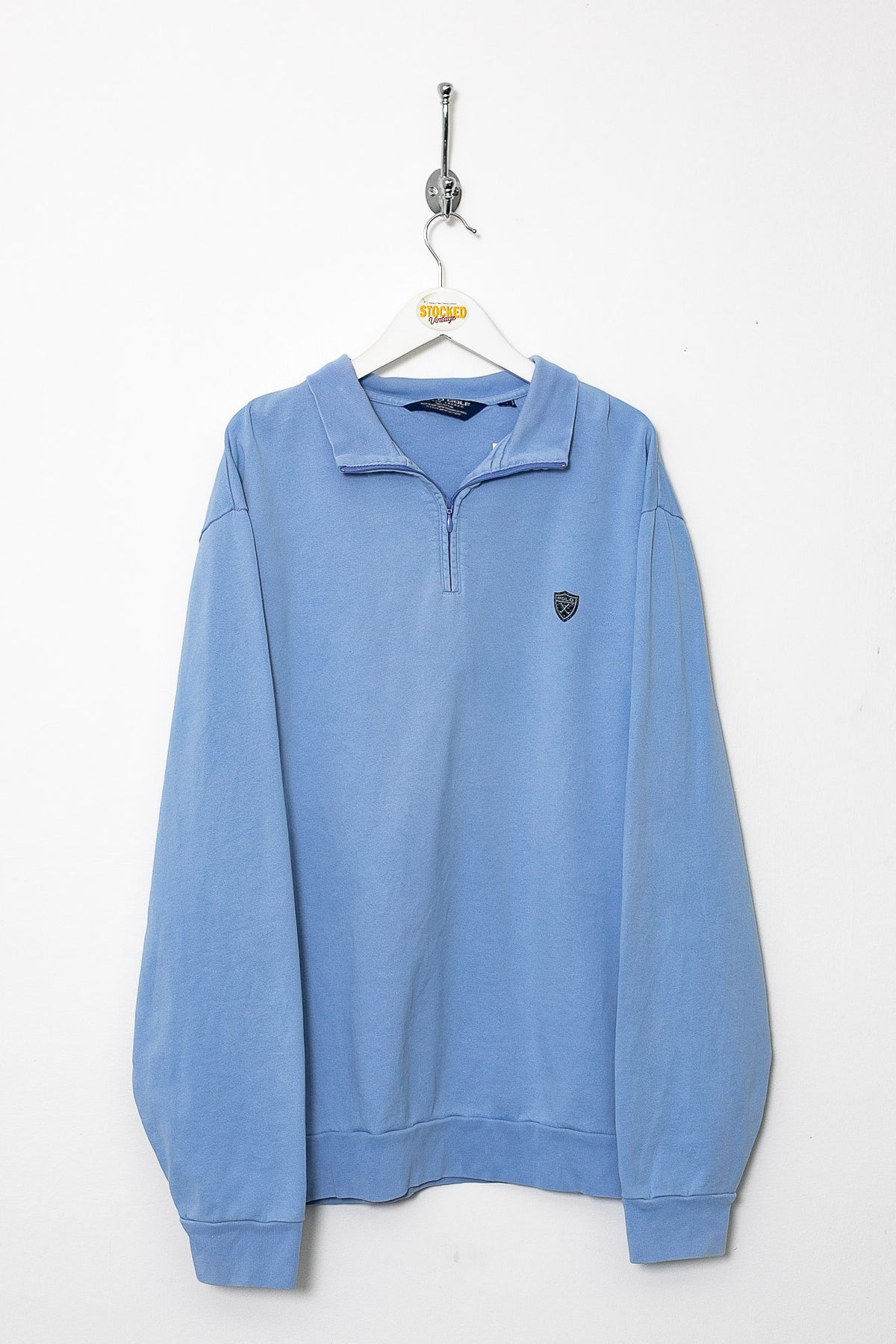 00s Ralph Lauren 1/4 Zip Sweatshirt (XL)
