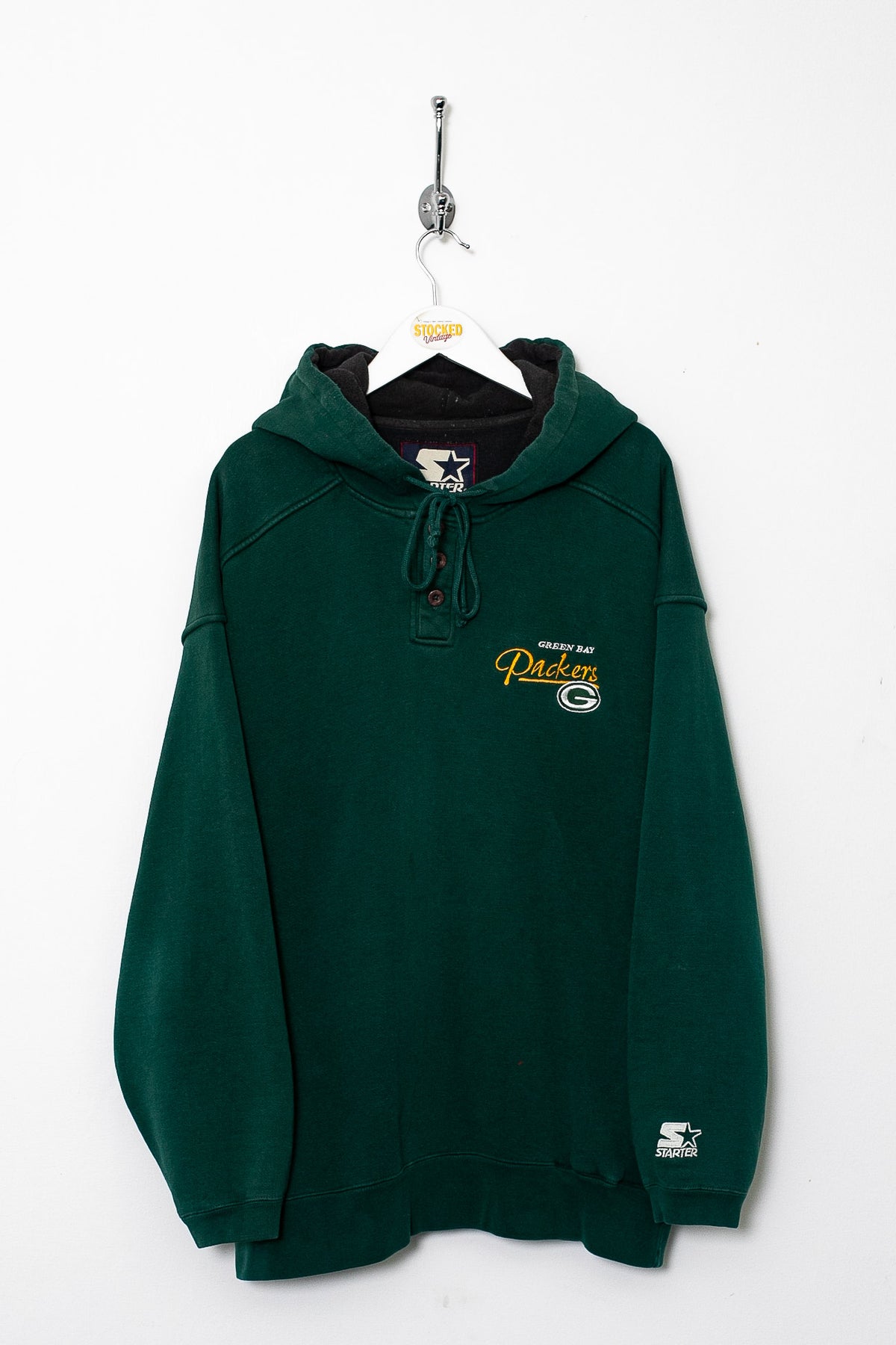 90s Starter NFL Green Bay Packers Hoodie (XL)