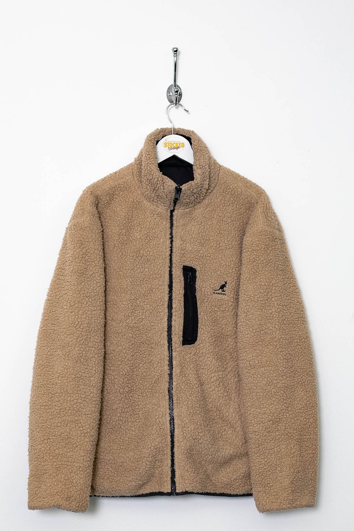 Kangol Reversible Sherpa Fleece Jacket (S)