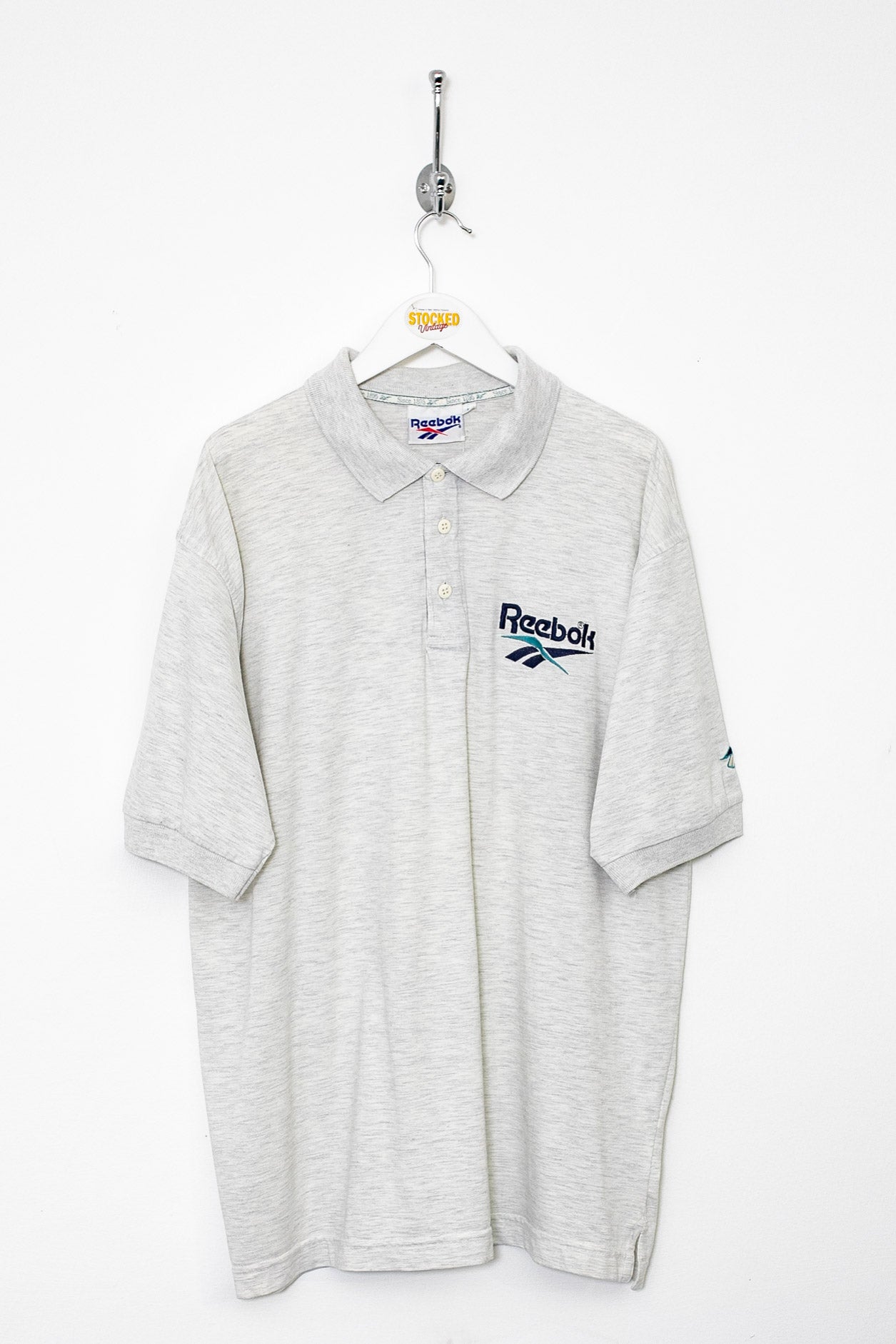 00s Reebok Polo shirt L