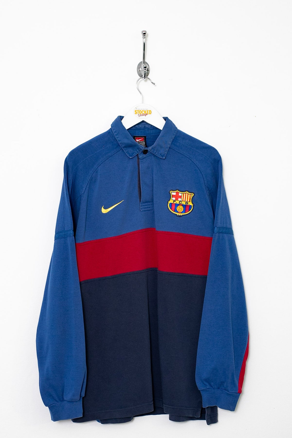 00s Nike Barcelona Rugby Shirt (M)