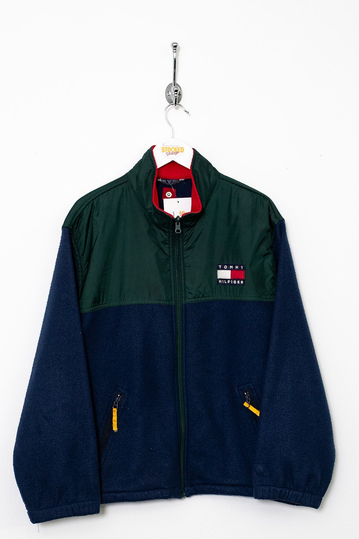 90s Tommy Hilfiger Zipped fleece (S)