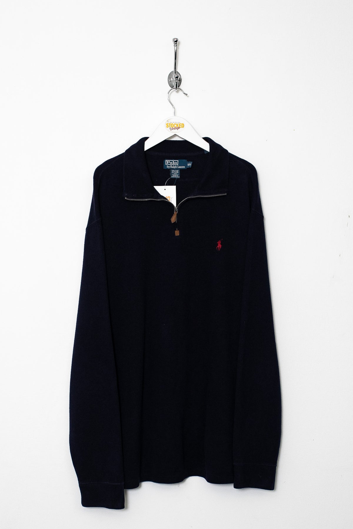 00s Ralph Lauren 1/4 Zip Sweatshirt (XL)
