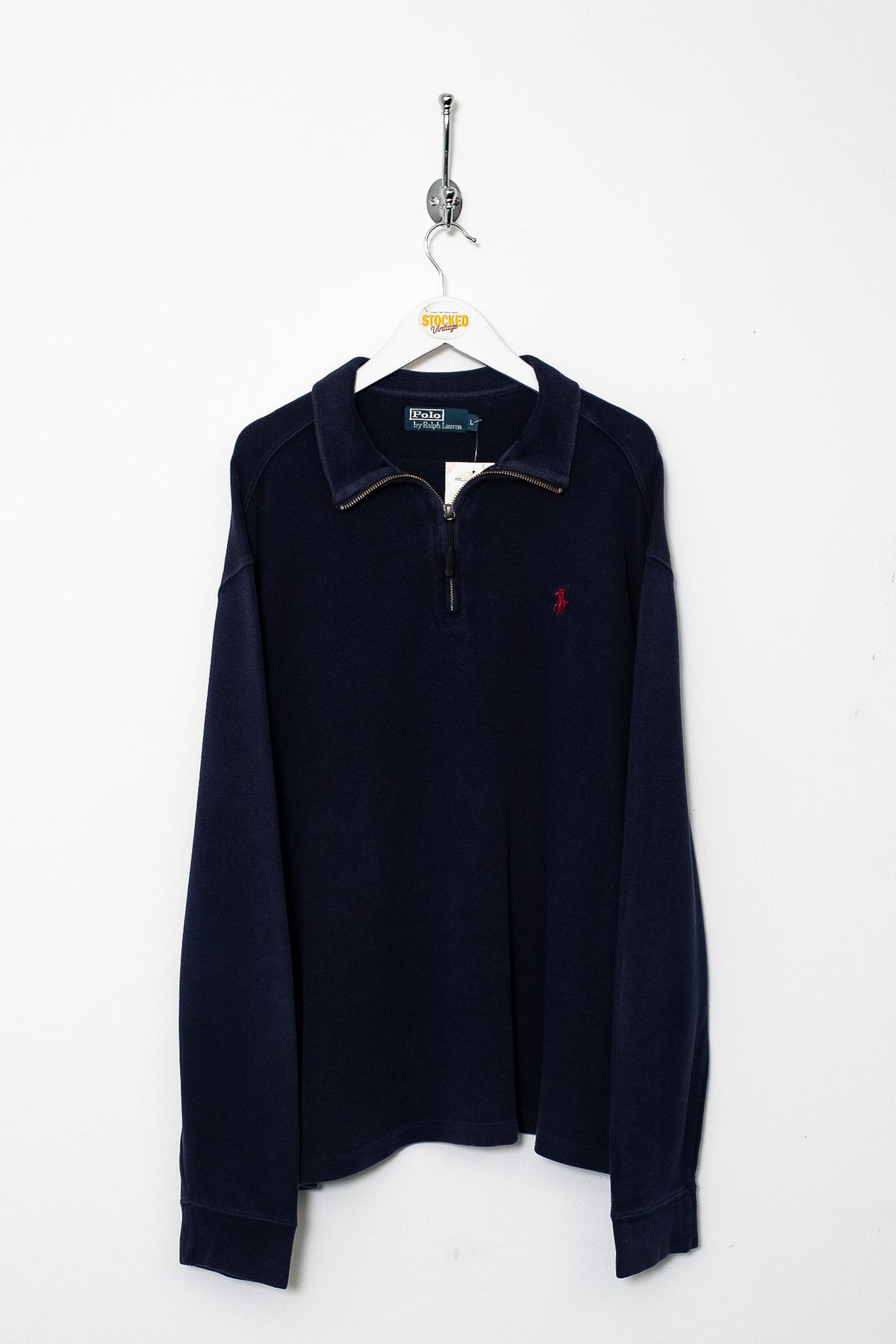 00s Ralph Lauren 1/4 Zip Sweatshirt (L)