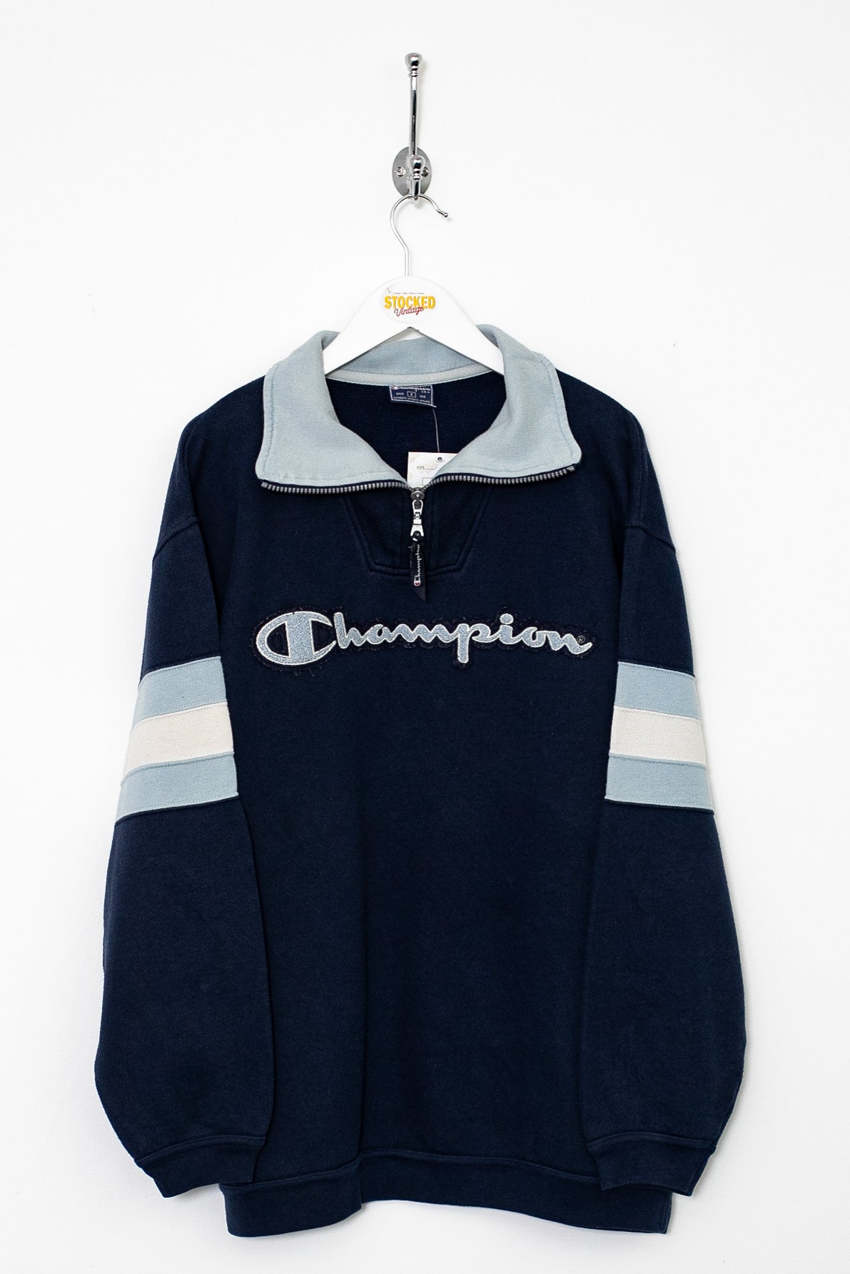 Champion vintage outlet half zip