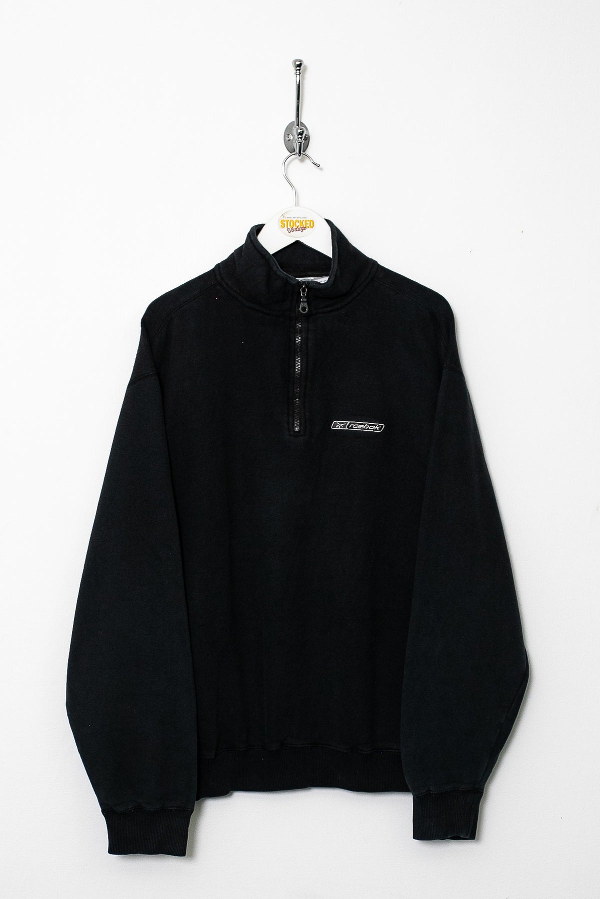 00s Reebok 1/4 Zip Sweatshirt (M)