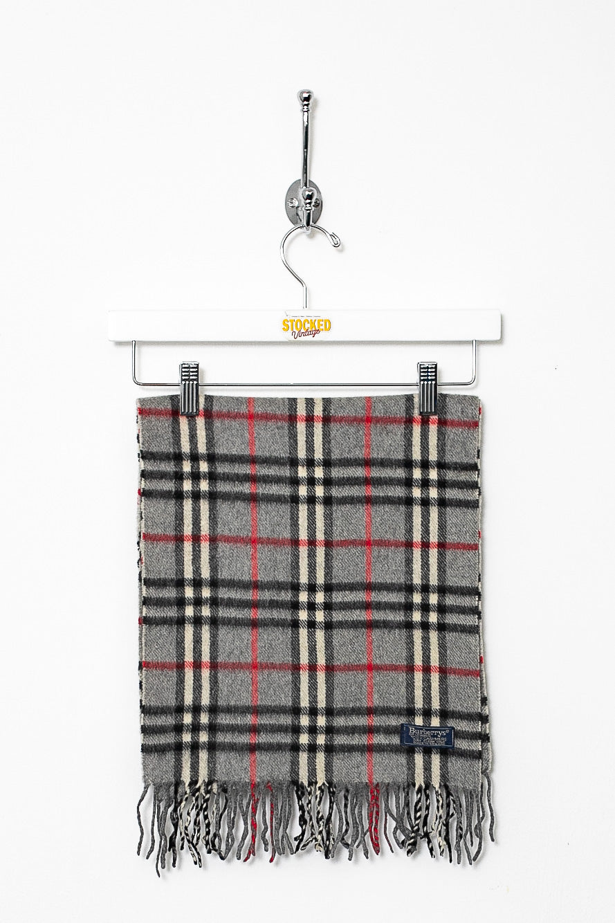 00s Burberry Nova Check Cashmere Scarf