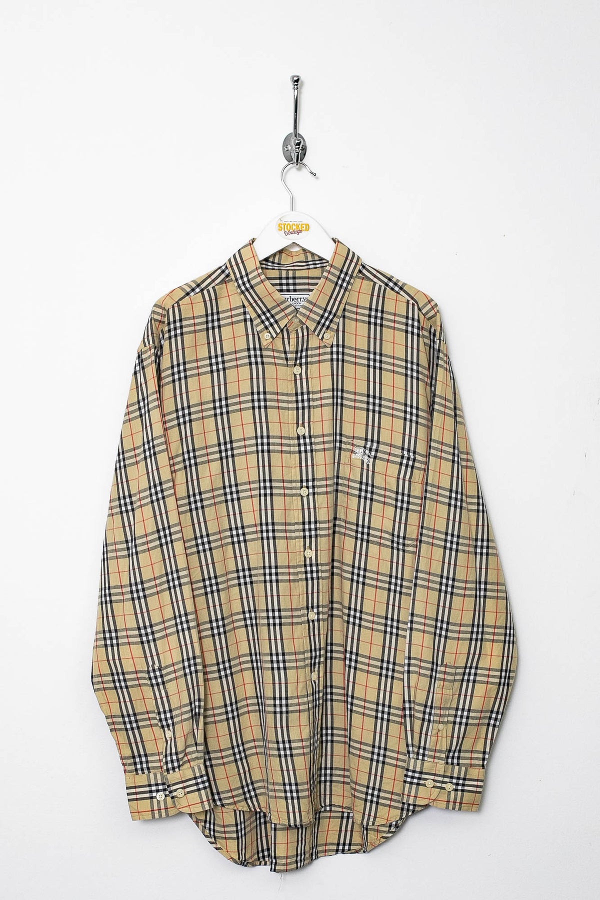 90s Burberry Nova Check Shirt (L)