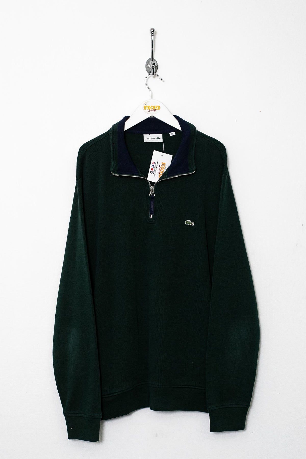 Lacoste 1/4 Zip Sweatshirt (XL)