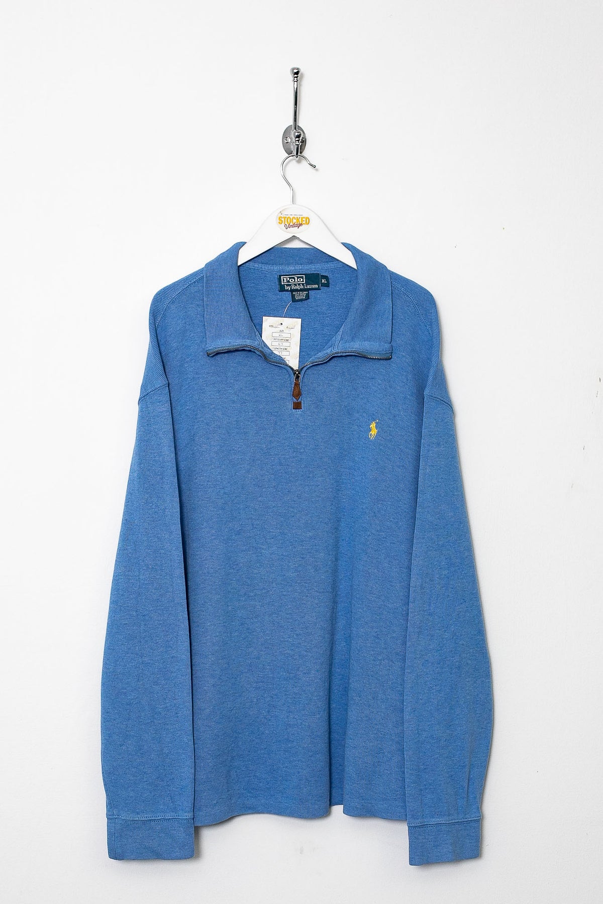00s Ralph Lauren 1/4 Zip Sweatshirt (XL)