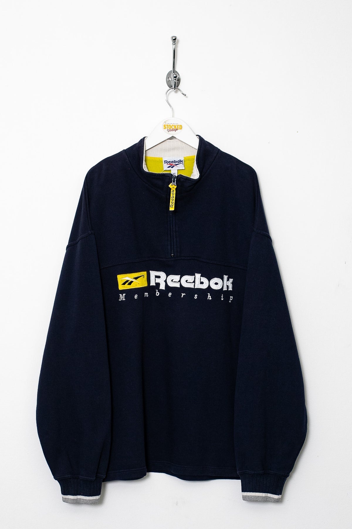 00s Reebok 1/4 Zip Sweatshirt (XL)