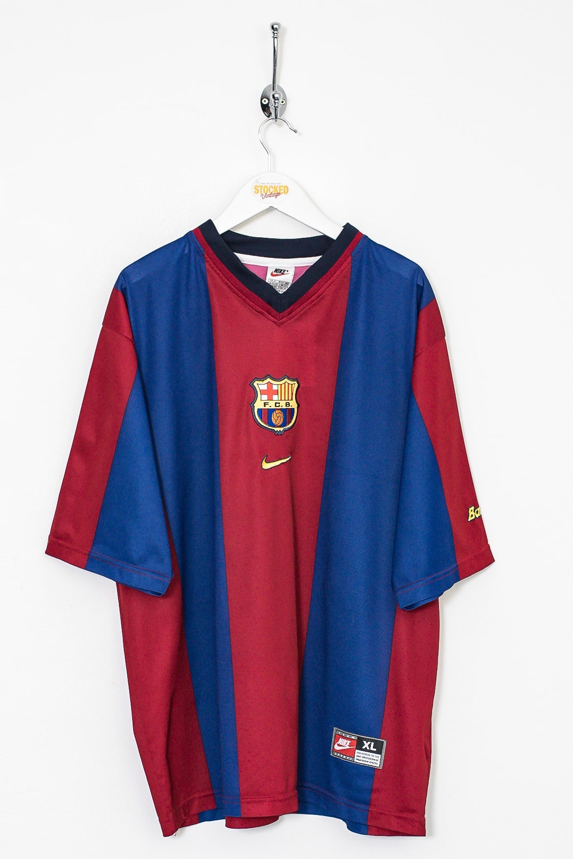 Nike 1998/00 Barcelona Home Shirt (XL) – Stocked Vintage