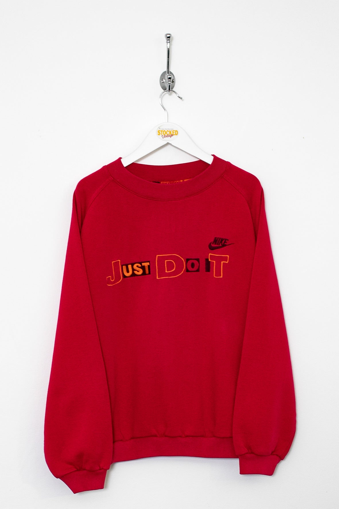 vintage red nike jumper