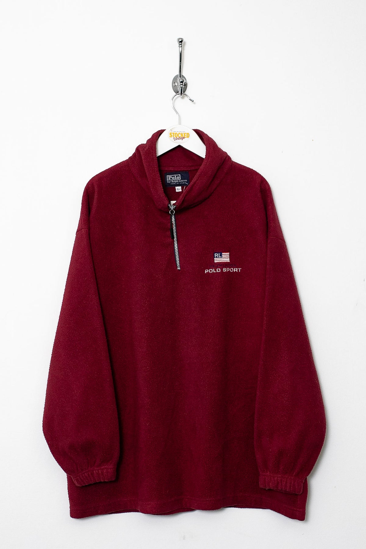 Bootleg Ralph Lauren Polo Sport 1/4 Zip Fleece (L)