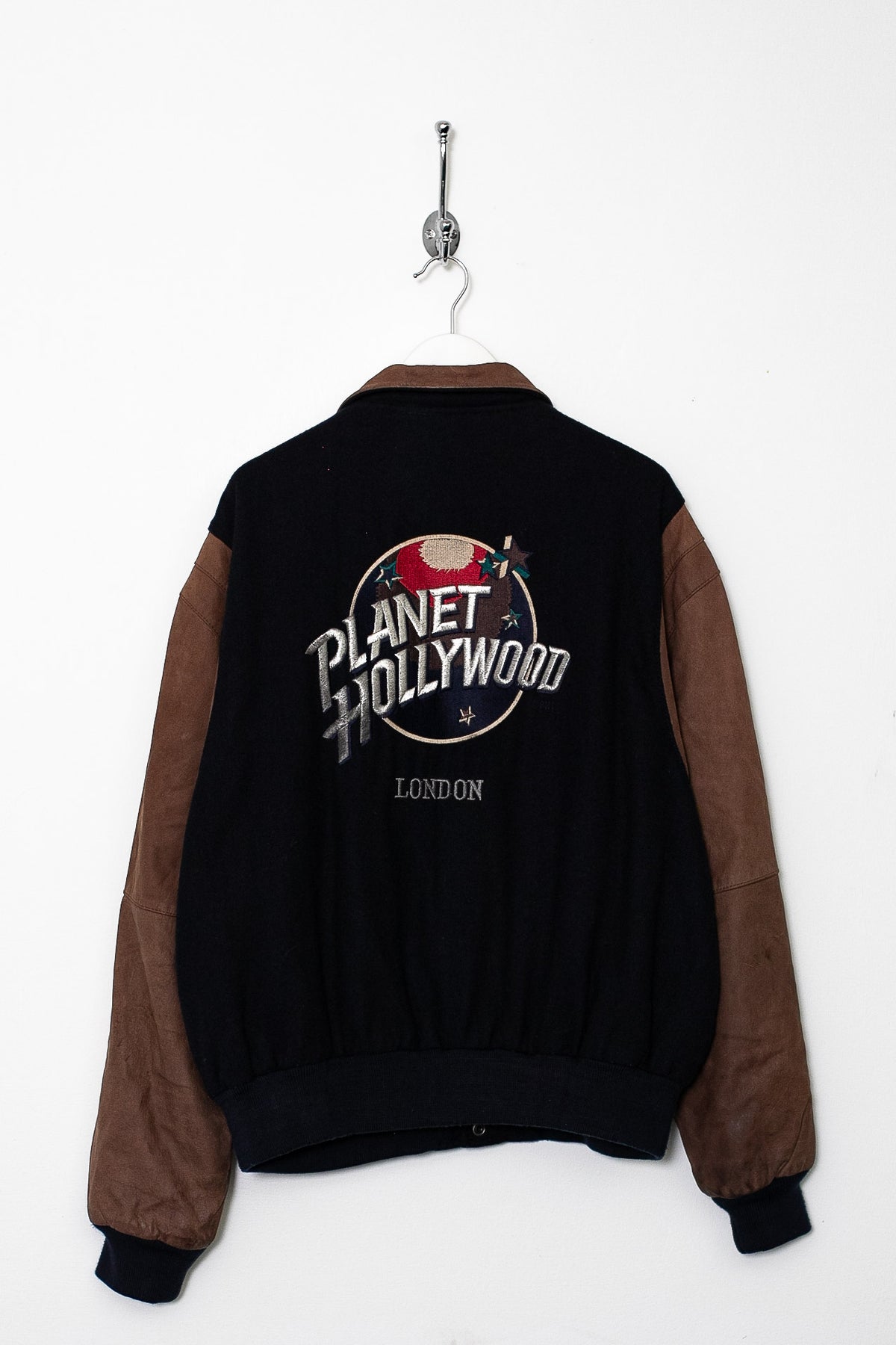 90s Planet Hollywood Wool Varisty Jacket (L)