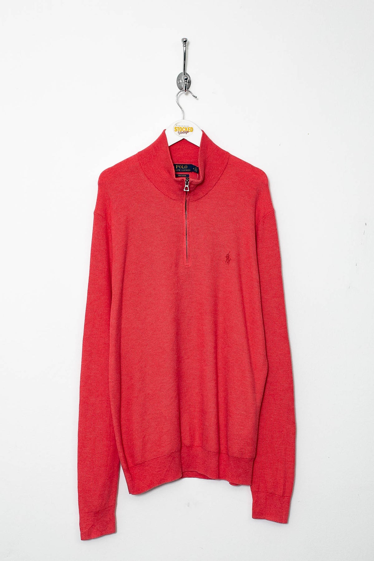 Ralph Lauren 1/4 Zip Knit Jumper (M)