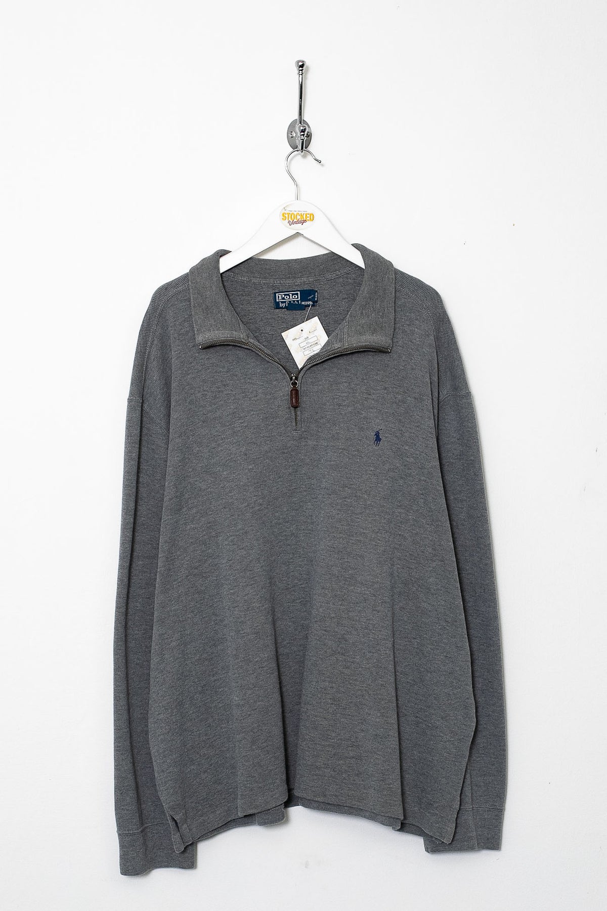00s Ralph Lauren 1/4 Zip Sweatshirt (XL)