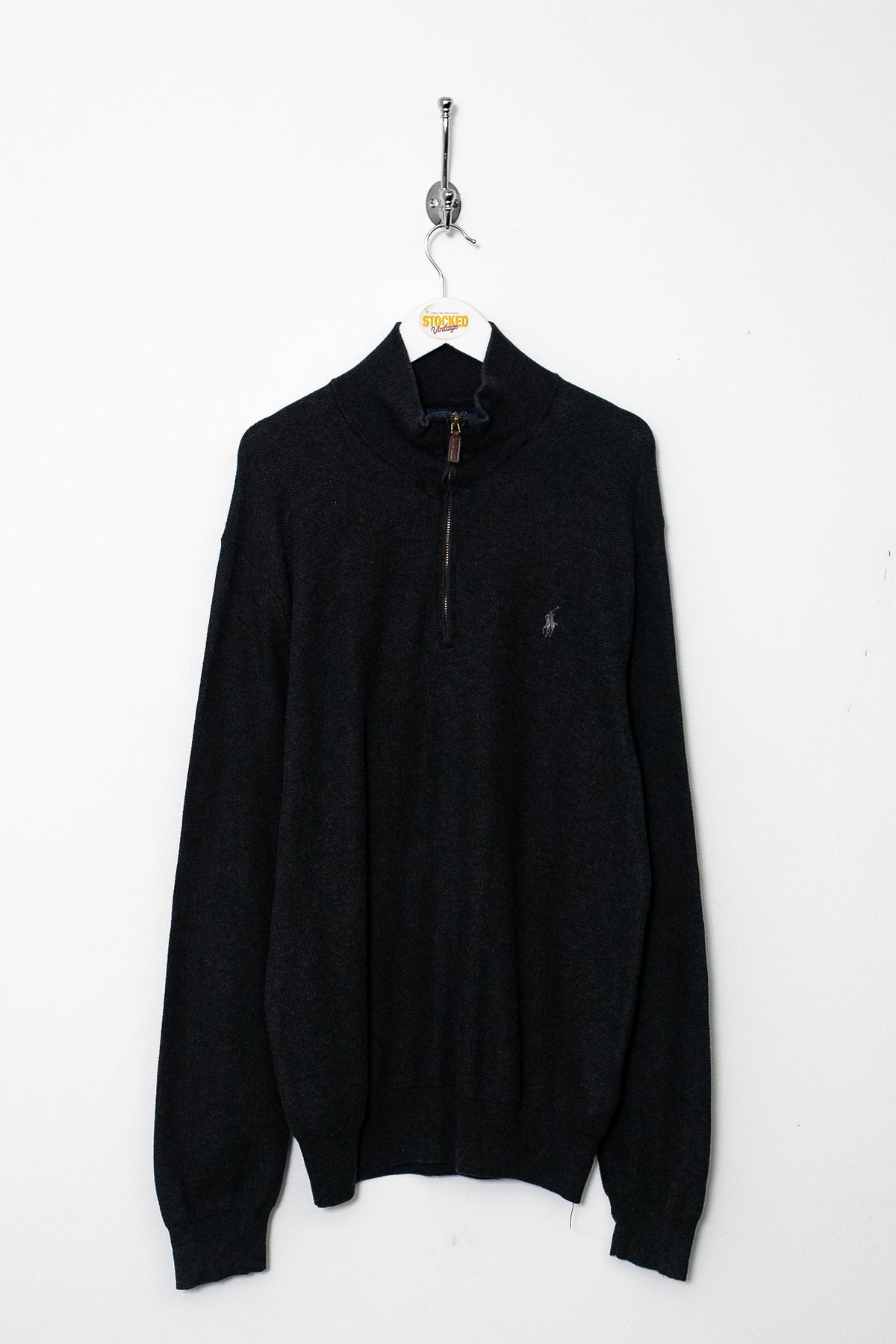 Ralph Lauren 1/4 Zip Knit Jumper (L)