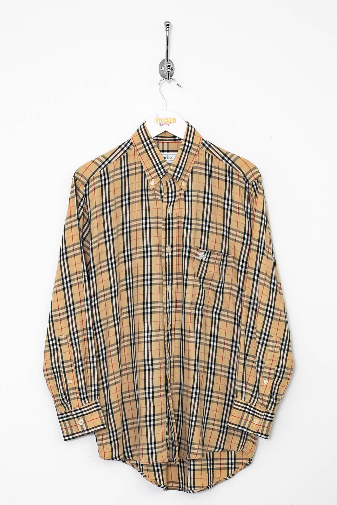 90s Burberry Nova Check Shirt (S)