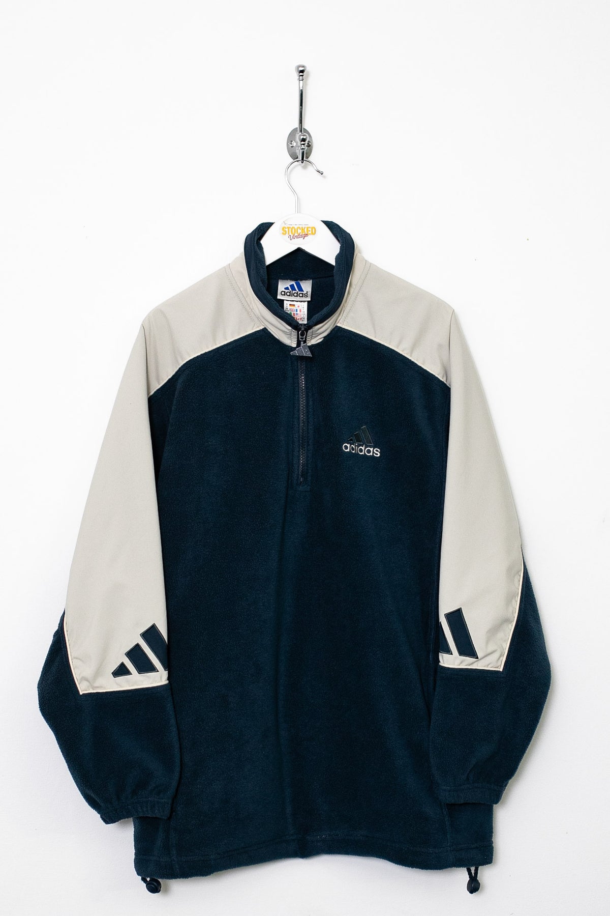 00s Adidas 1/4 Zip Fleece (M)