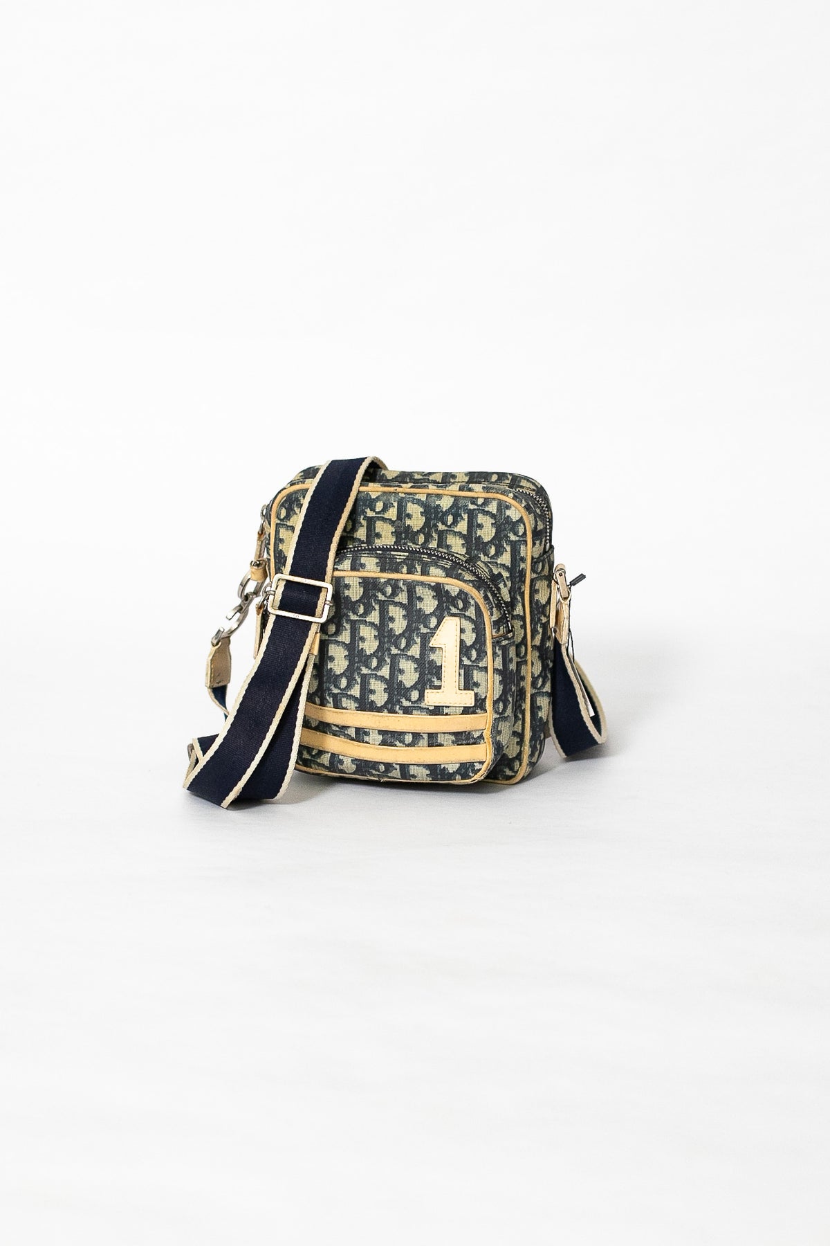 90s Christian Dior Monogram Trotter Crossbody Bag