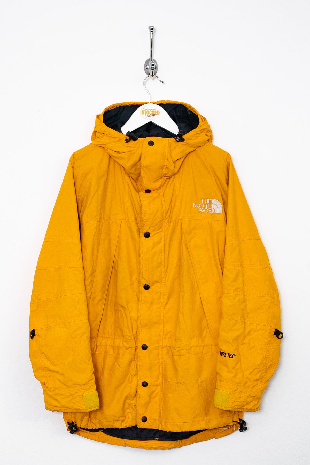 Gore Tex Yellow North Face Windbreaker 00s The North Face Gore-Tex Jacket (S) – Stocked Vintage