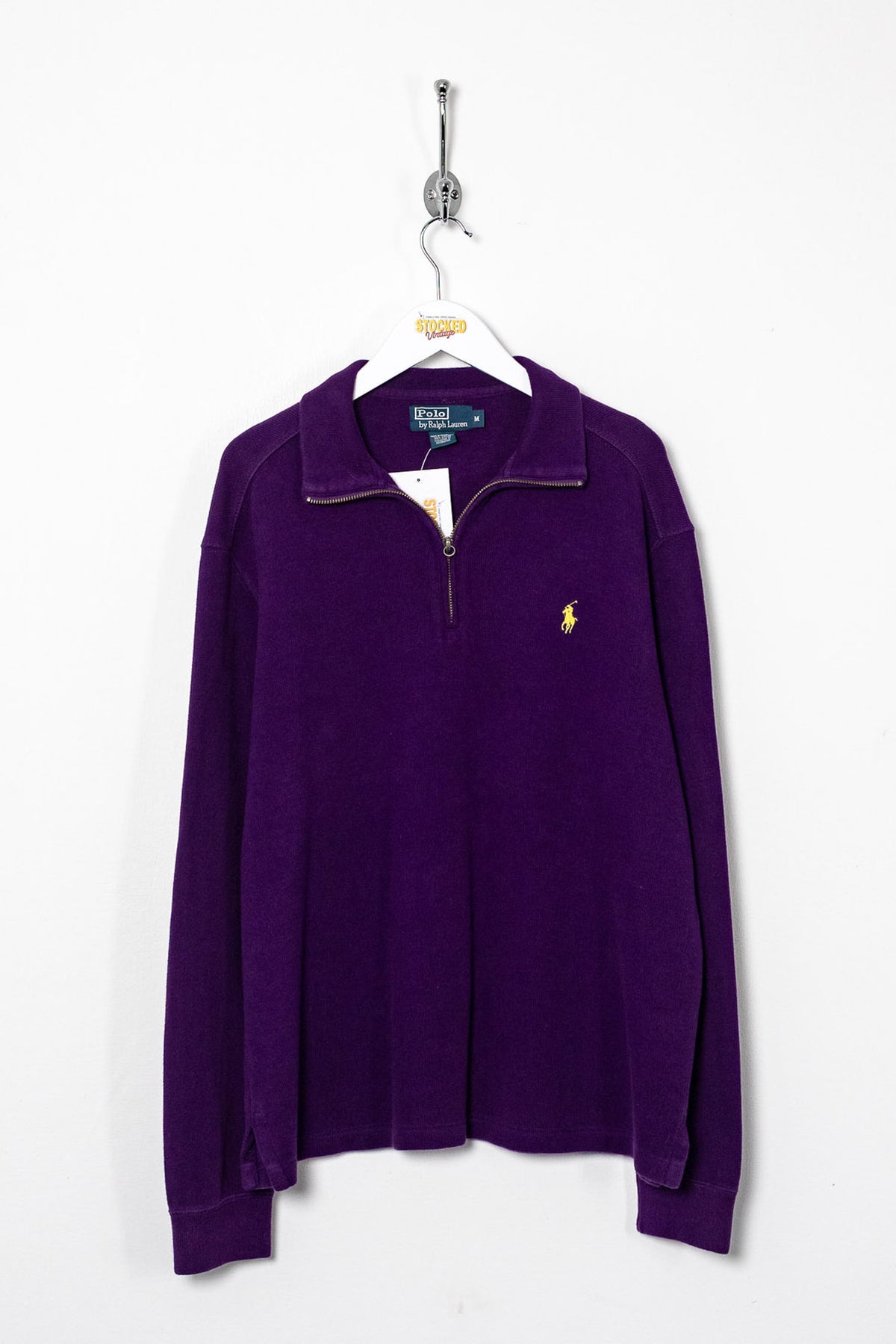 00s Ralph Lauren 1/4 Zip Sweatshirt (M)