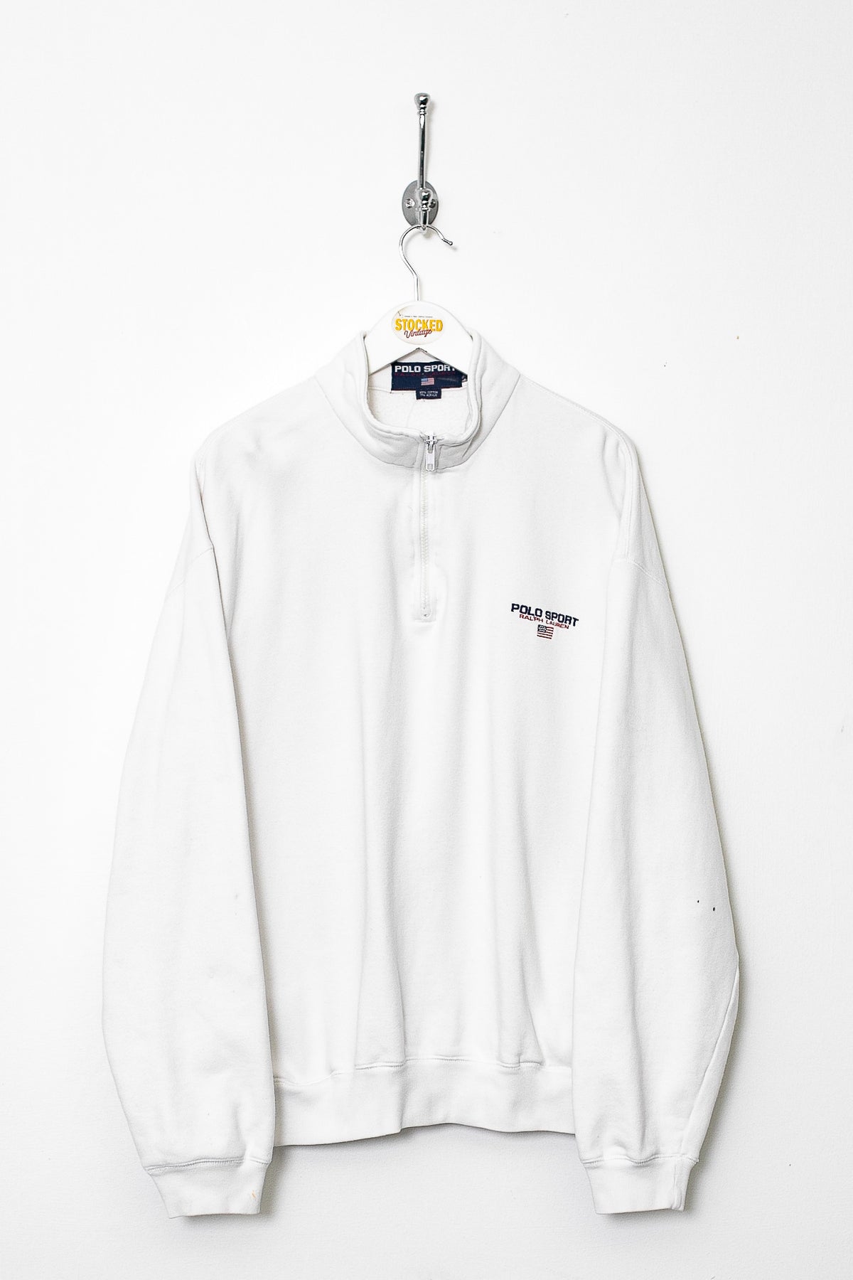 00s Ralph Lauren Polo Sport 1/4 Zip Sweatshirt (L)