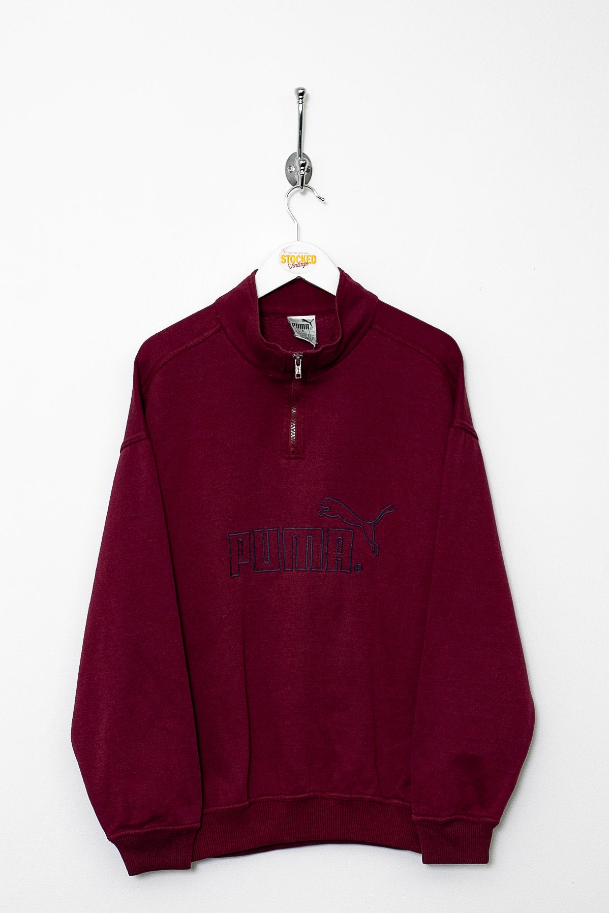 00s Puma 1/4 Zip Sweatshirt (S)
