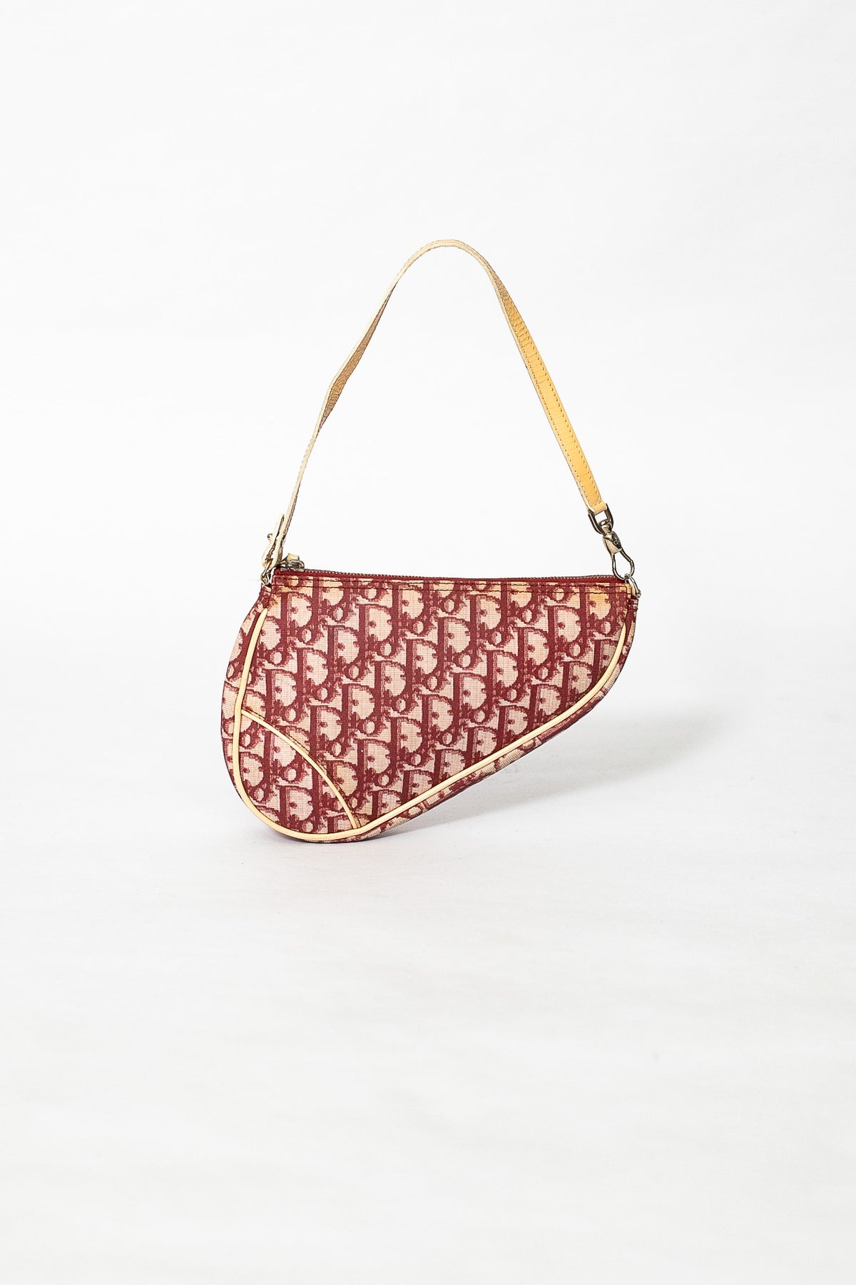 90s Christian Dior Monogram Saddle Bag