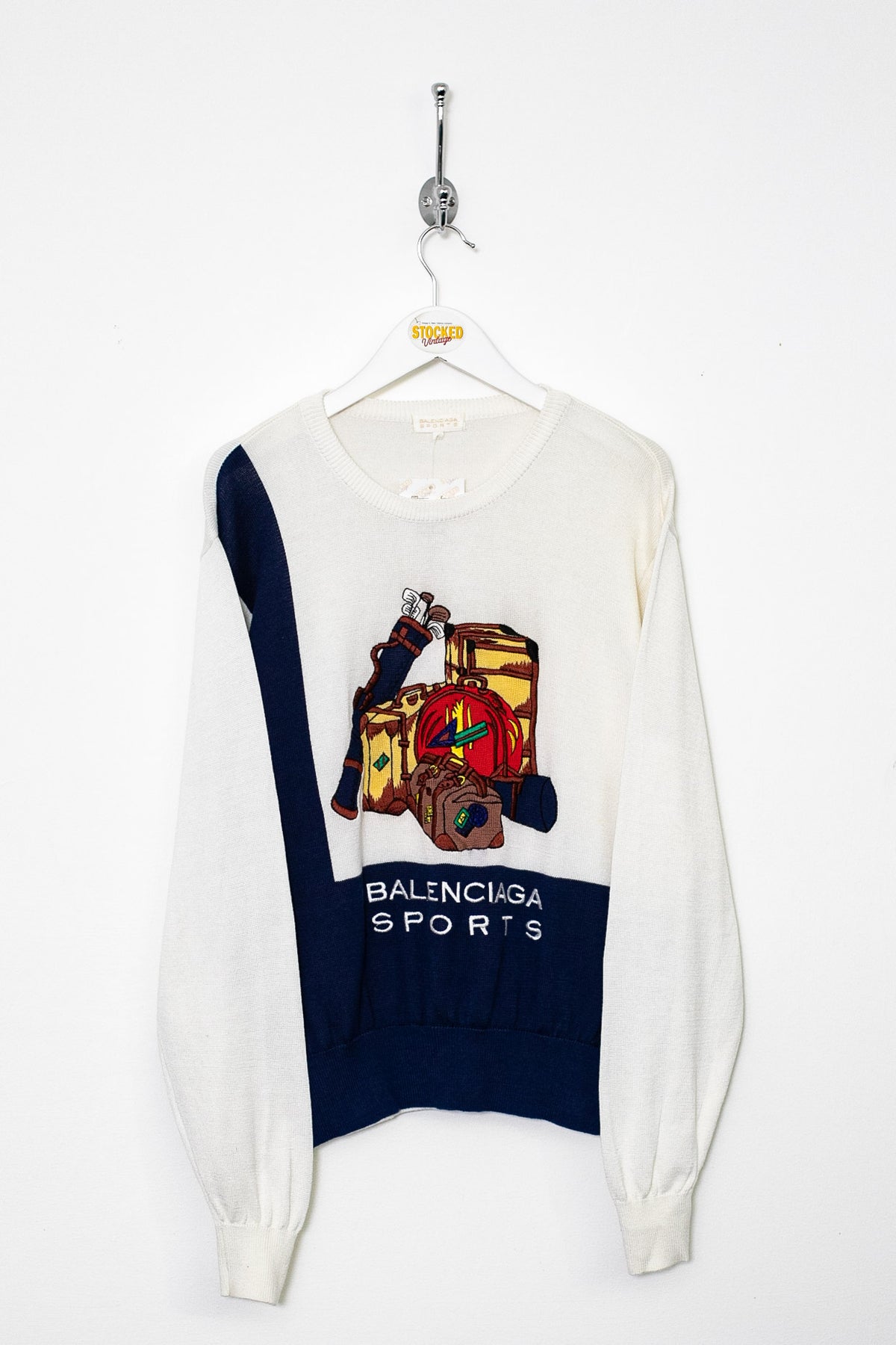 Womens 90s Balenciaga Knit Jumper (L)