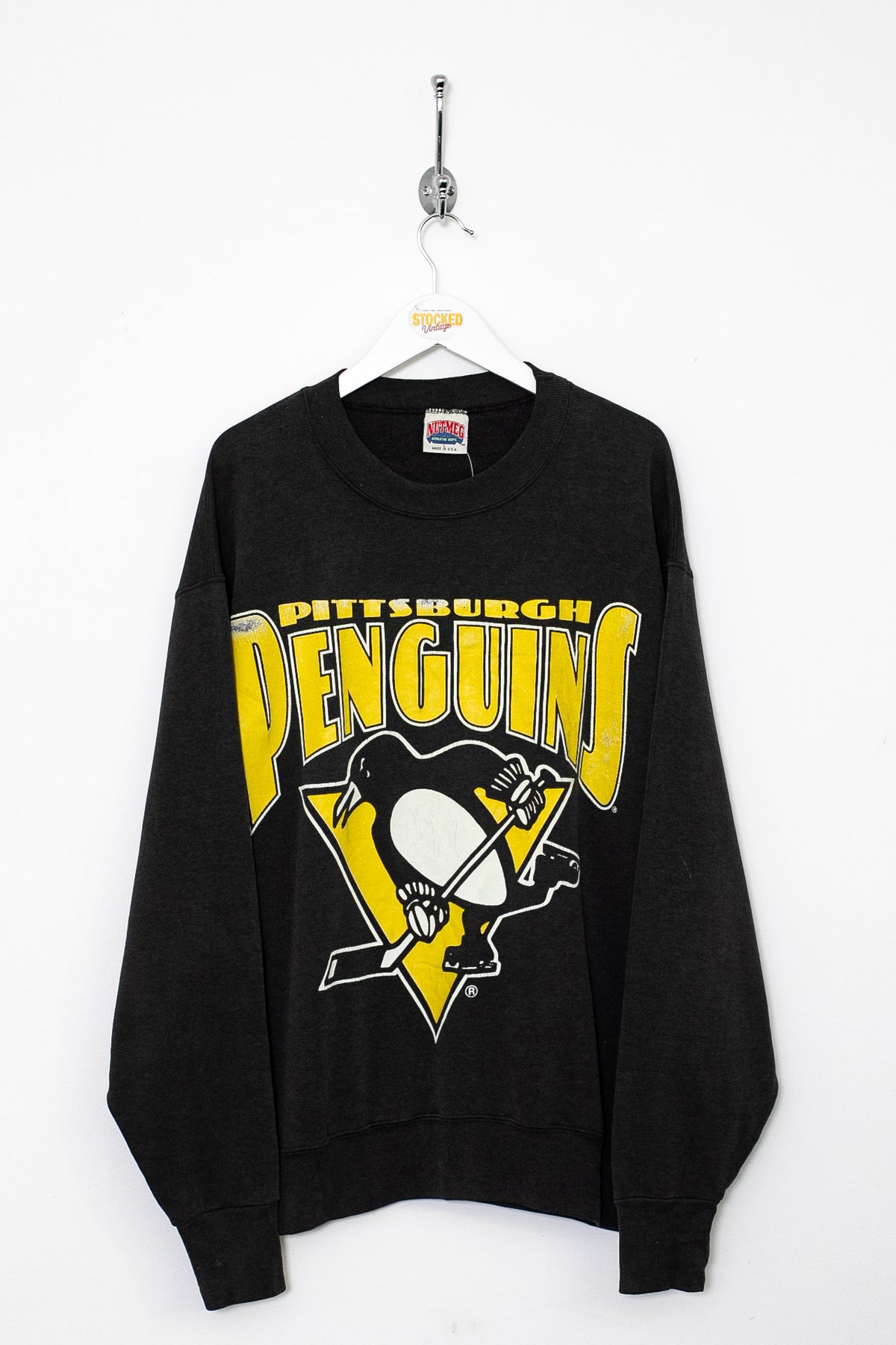 90s NHL Pittsburgh Penguins Sweatshirt (M)