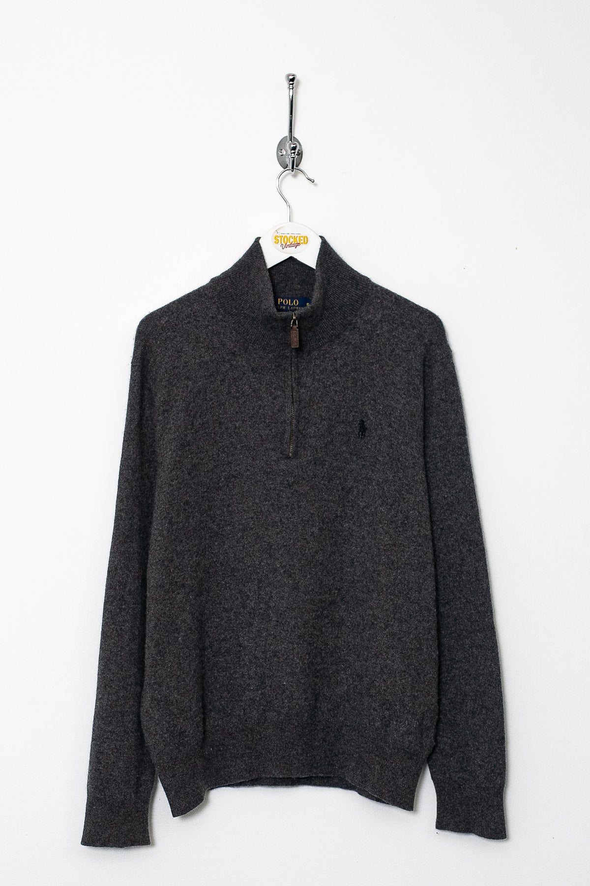 Ralph Lauren 1/4 Zip Knit Jumper (S)