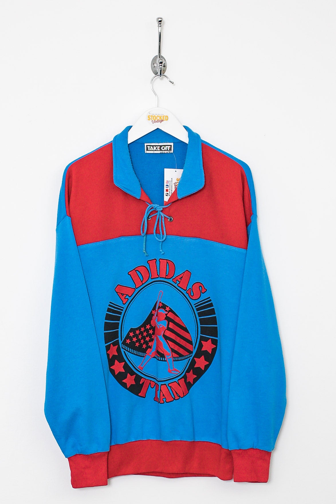 90s Adidas Team Sweatshirt (S)