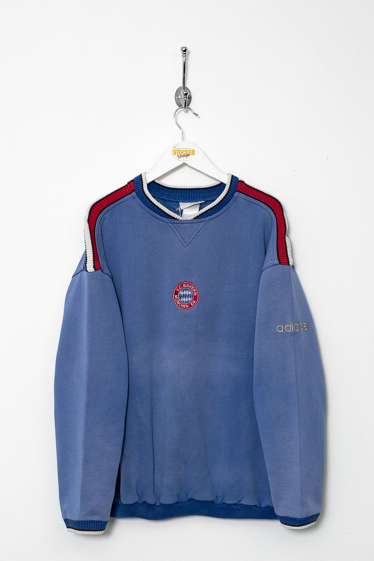 90s Adidas Bayern Munich Sweatshirt (S)