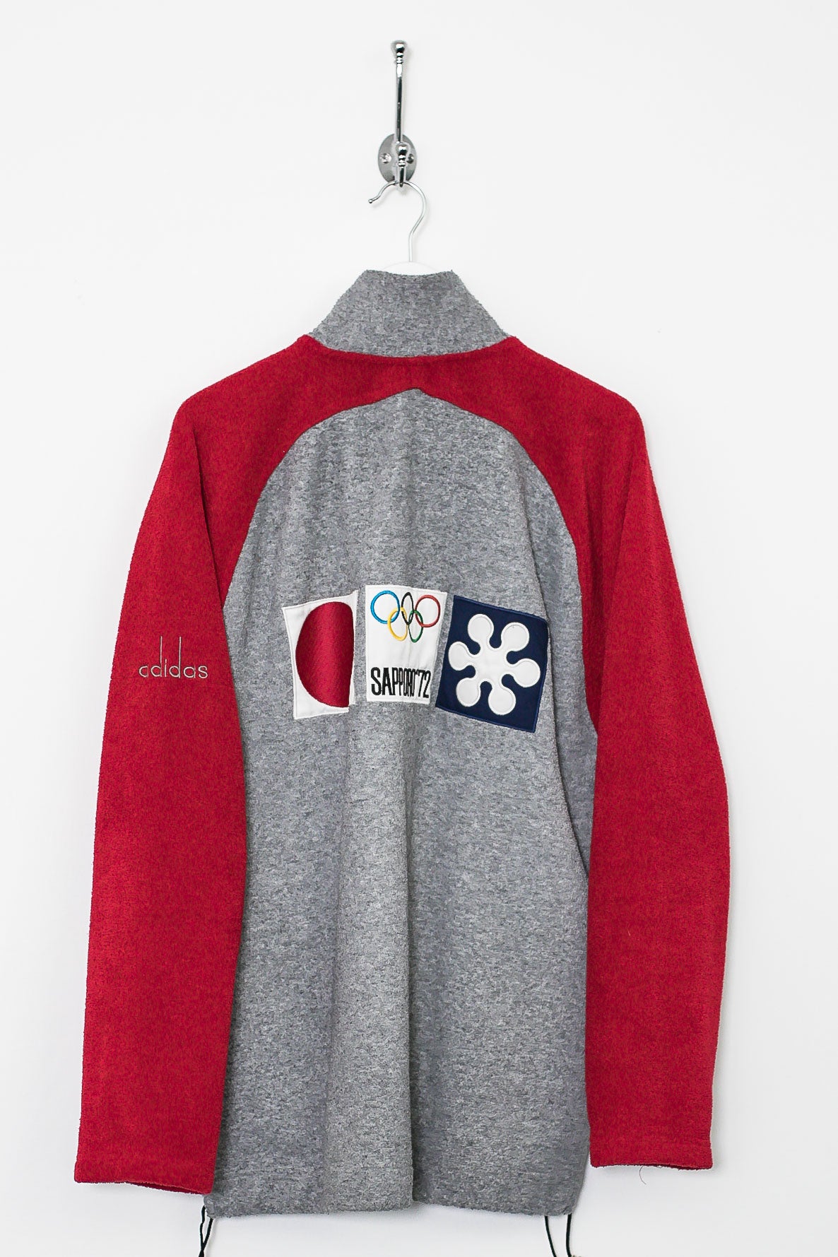 90s Adidas Olympics Full Zipped Fleece (L)