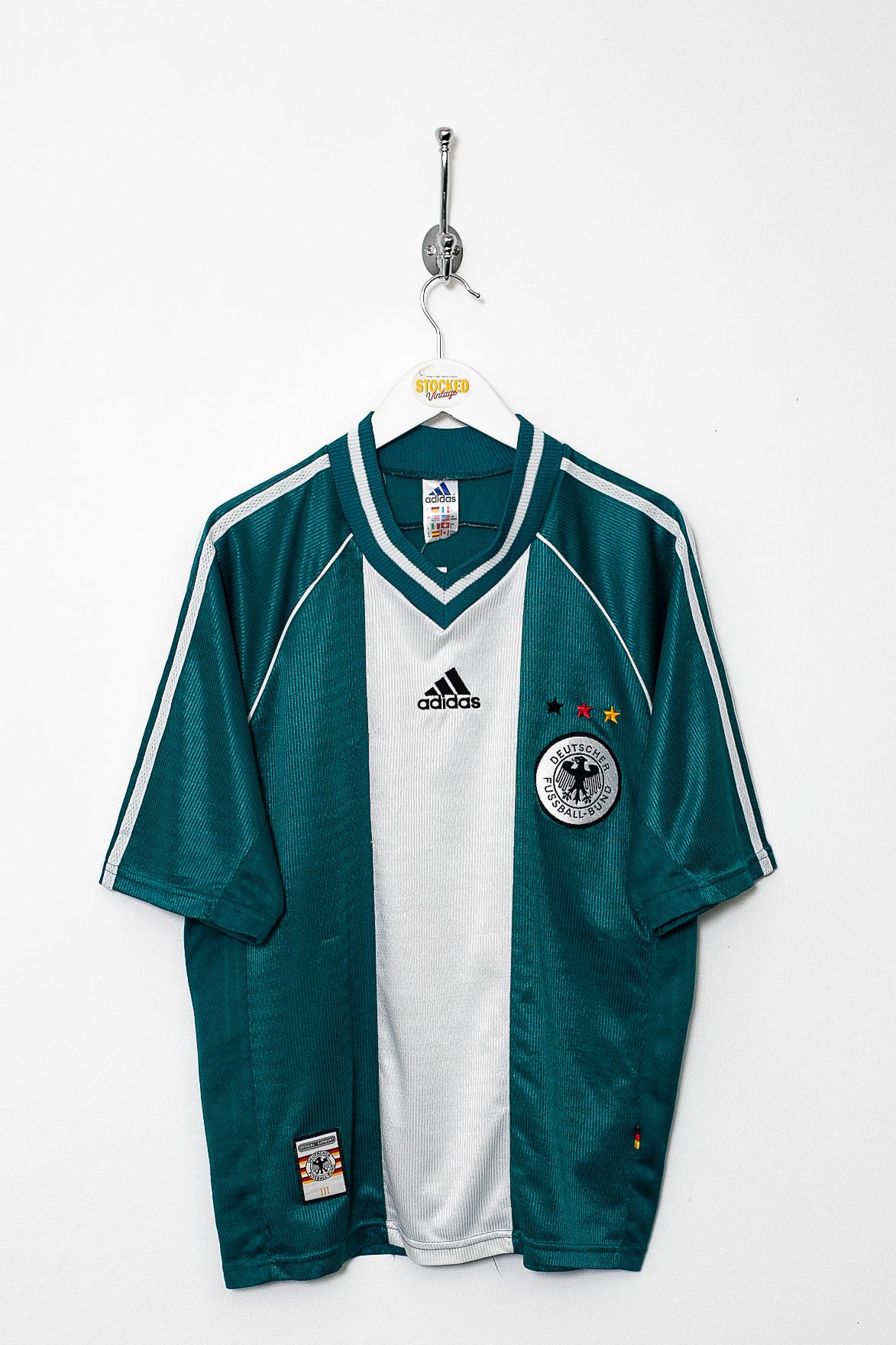 1998/00 Adidas Germany Away Shirt (S)