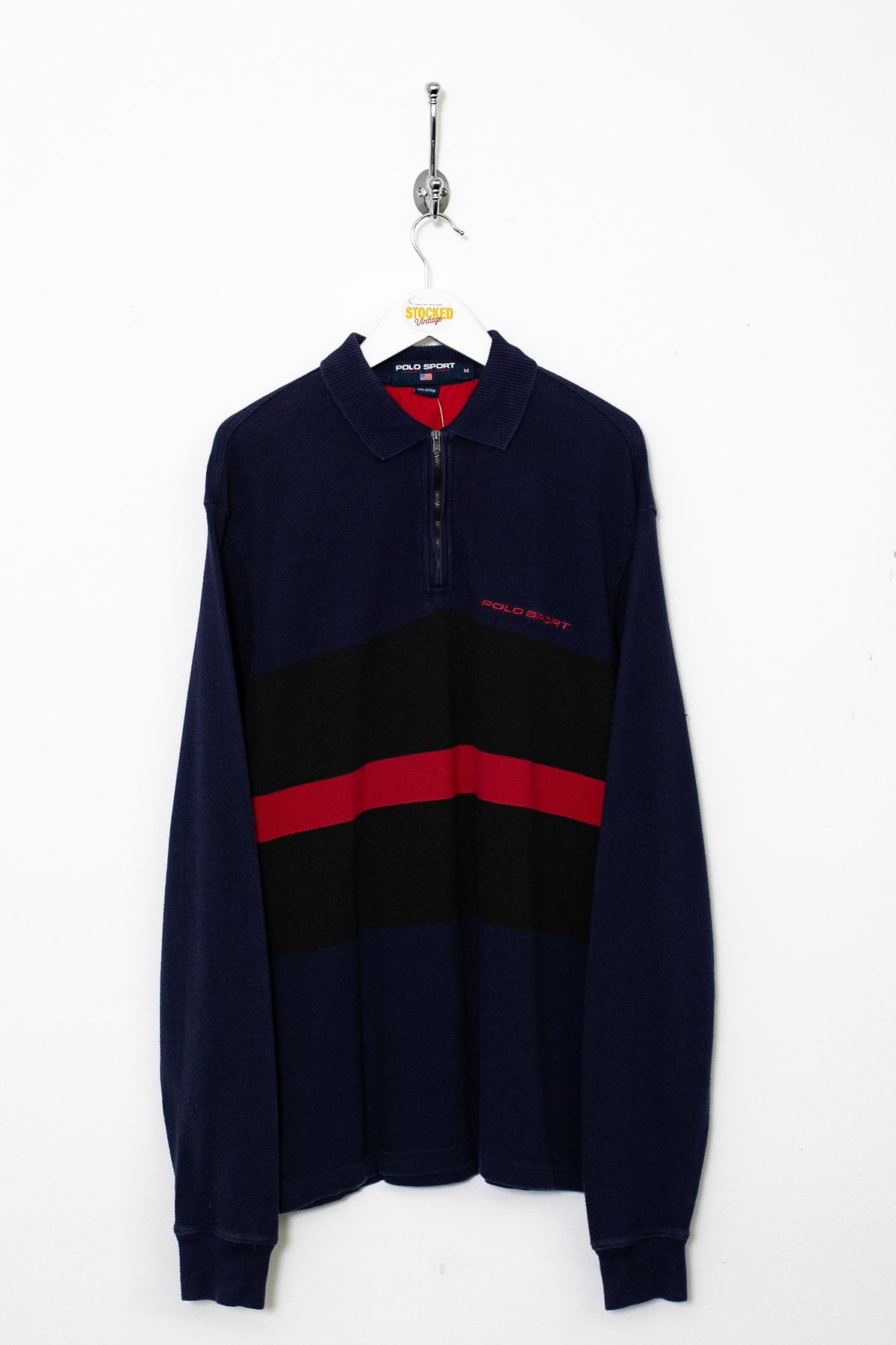 00s Ralph Lauren Polo Sport 1/4 Zip Sweatshirt (M)