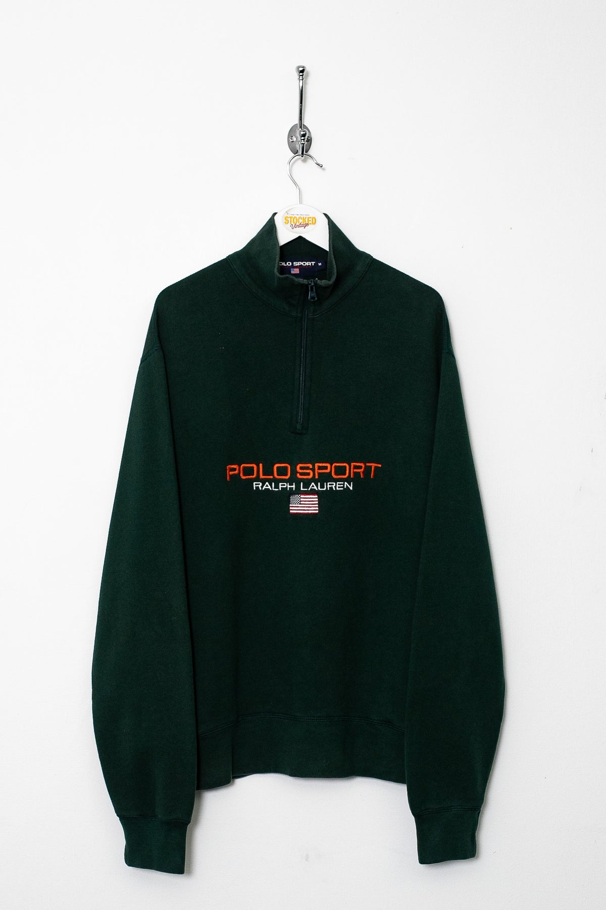 00s Ralph Lauren Polo Sport 1/4 Zip Sweatshirt (M)