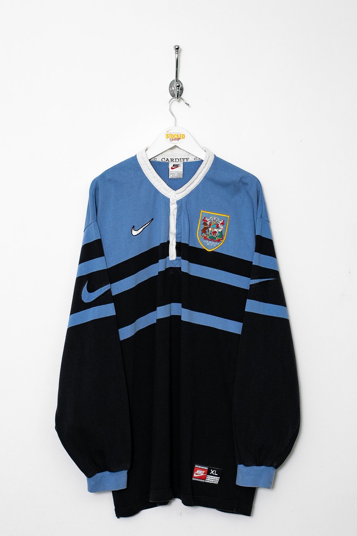 90s Nike Cardiff Rugby Shirt (XL)