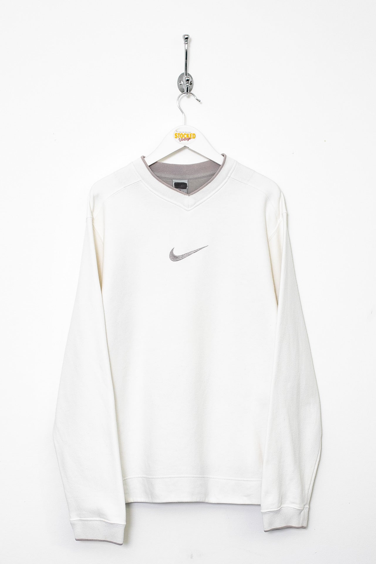 White nike sweatshirt womens vintage sale