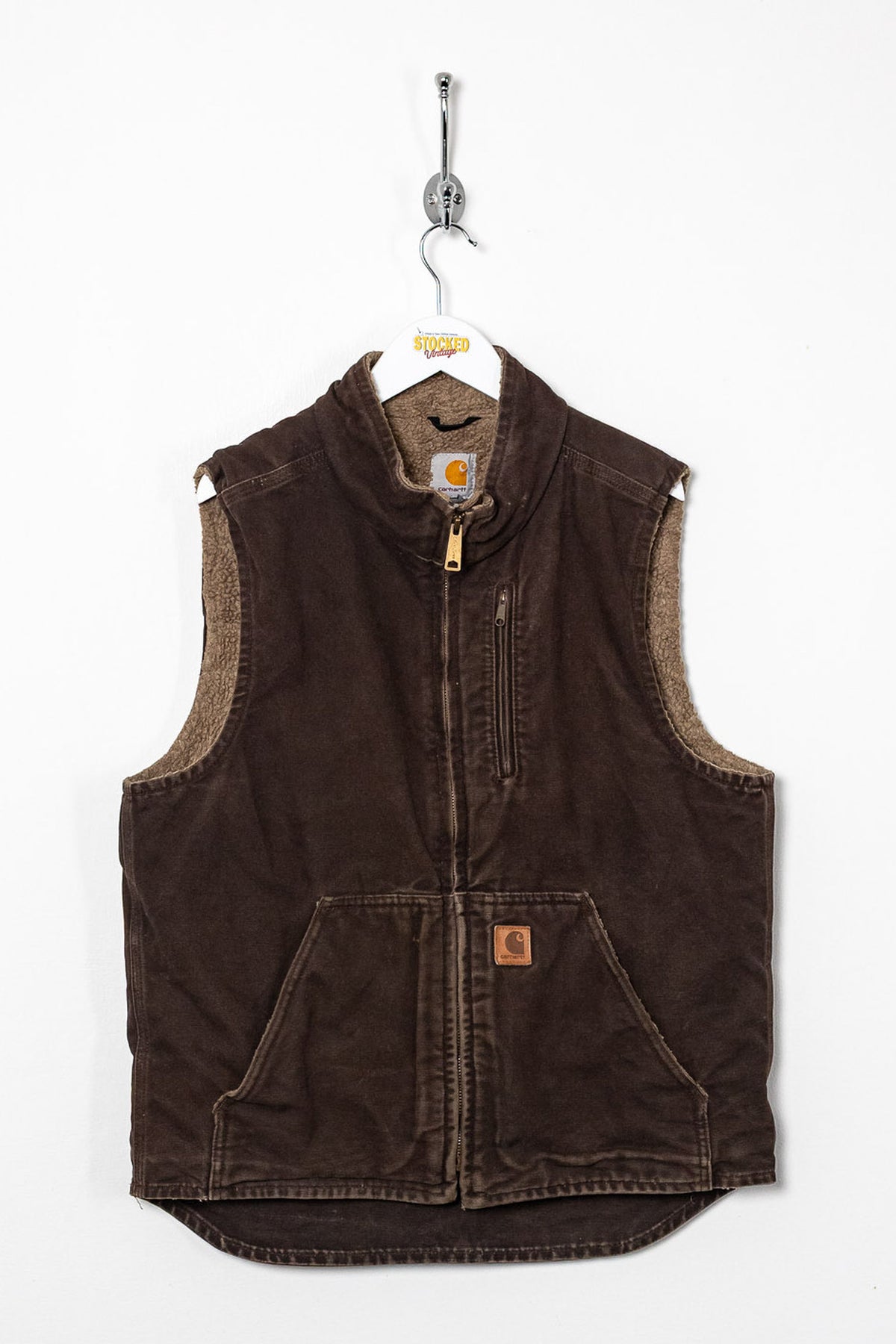 00s Carhartt Fleece Lined Gilet (M)