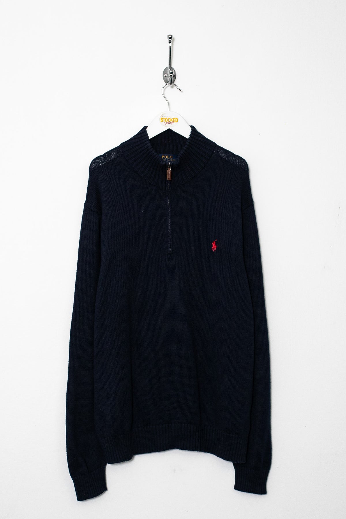 Ralph Lauren 1/4 Zip Knit Jumper (XL)
