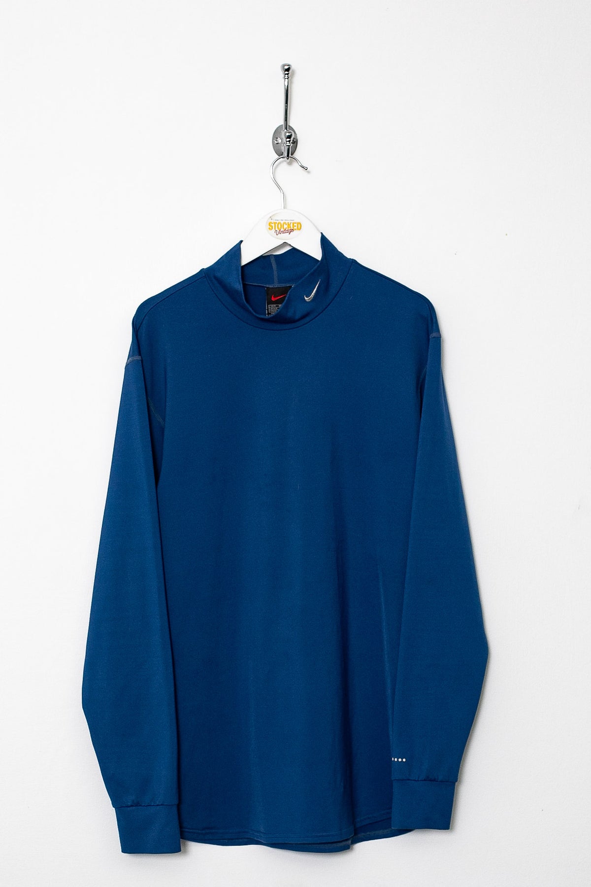 00s Nike Mock Neck Long Sleeve Tee (M)