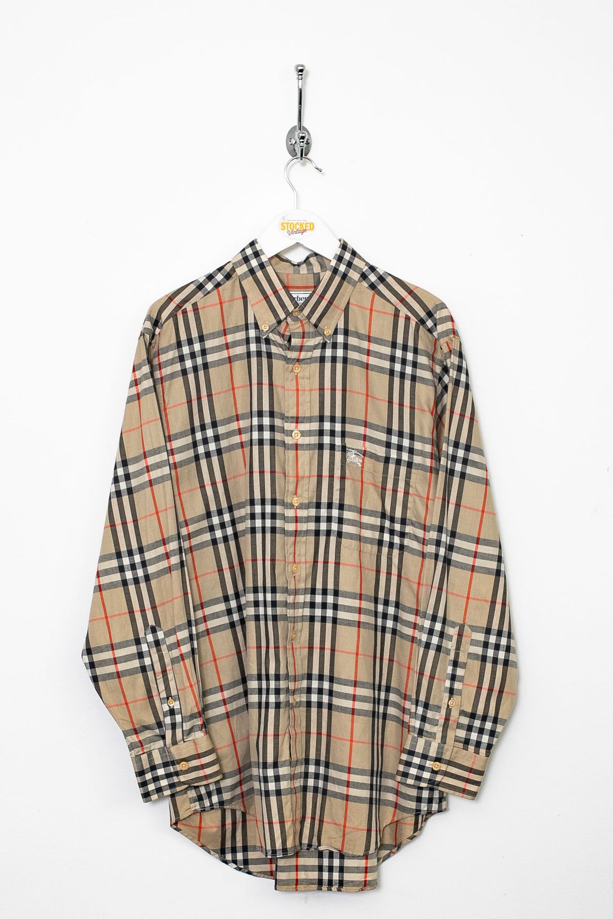 90s Burberry Nova Check Shirt (M)