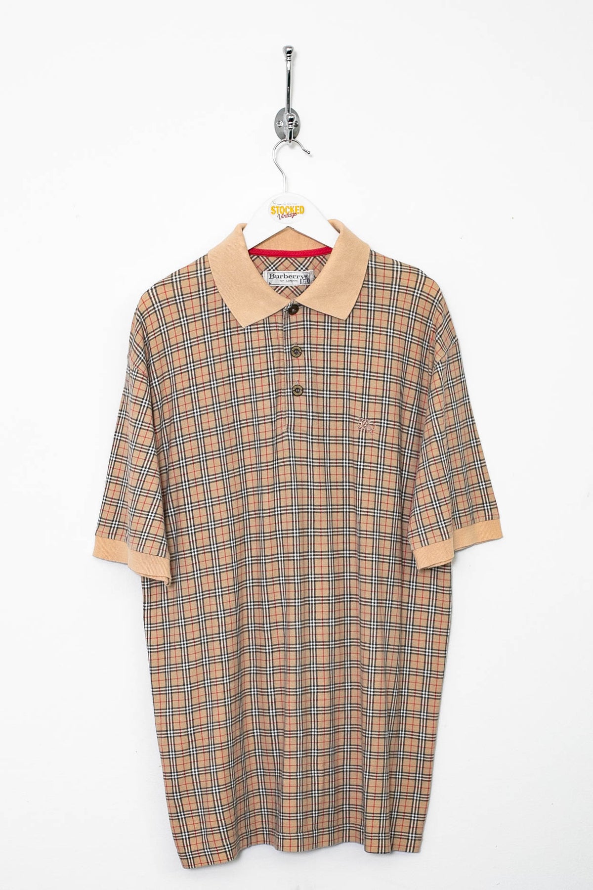 Polo Shirt Burberry Shirt Nova Vintage Burberry Nova Check